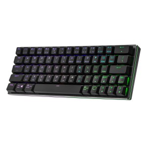 کیبورد مکانیکال گیمینگ با سیم و بی سیم کولرمستر  SK622 SPACE GRAY
